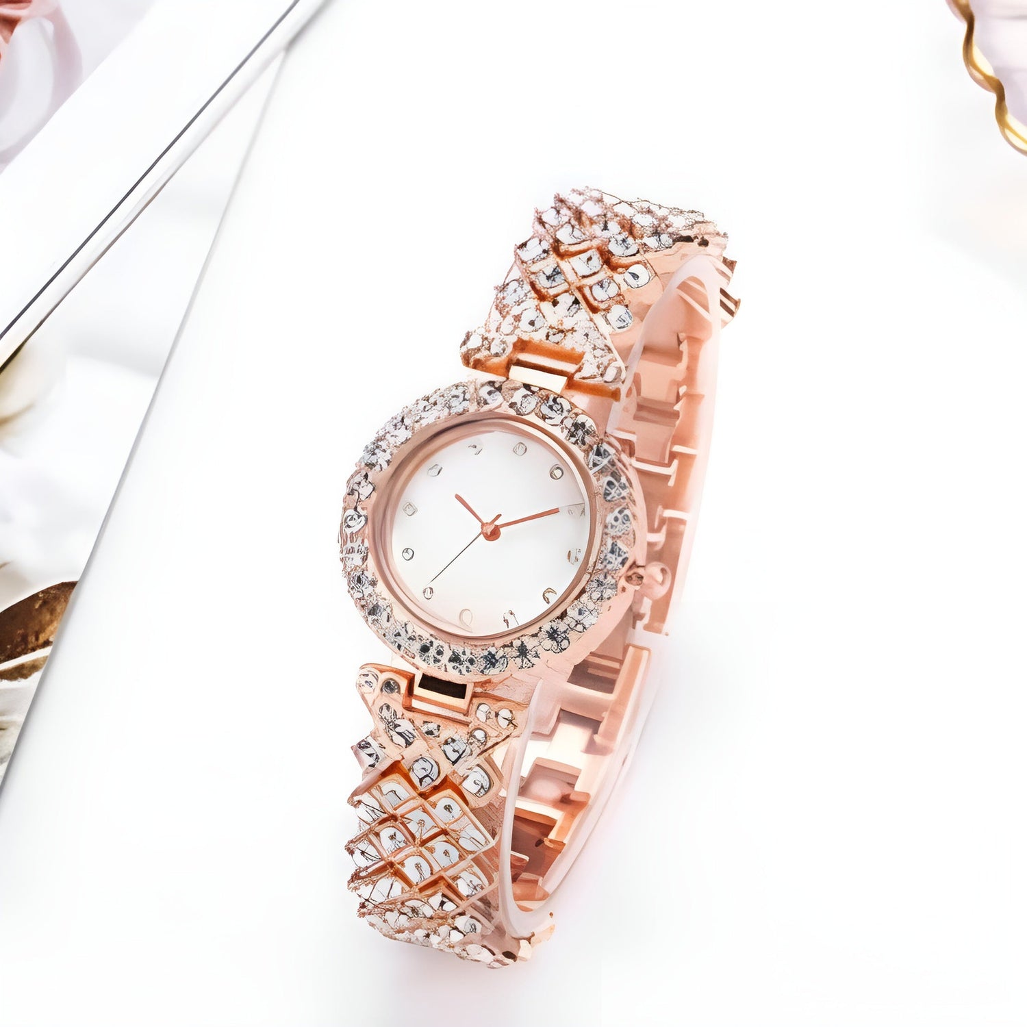 Women's Quartz Watch Diamond Alloy