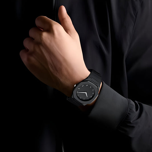 Premium Arabic Numeral Steel Wrist Watch