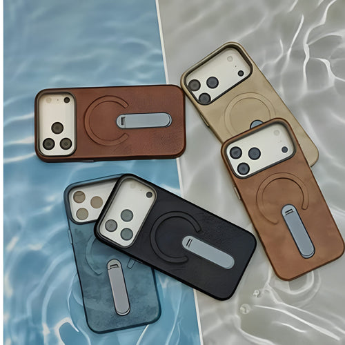 Luxury Leather MagSafe Case