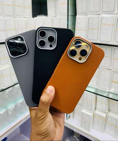 Leather-Texture Protective iPhone Case