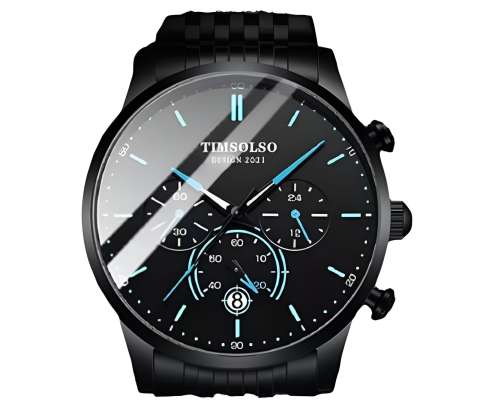 Elegant Cool Ultra-thin Calendar Quartz Watch